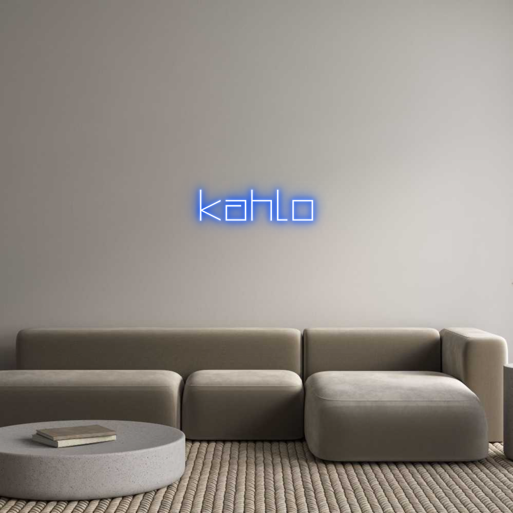 Custom Neon: Kahlo