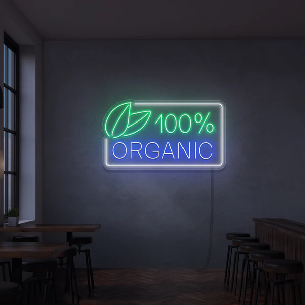 Neon Lighting 100% Organic