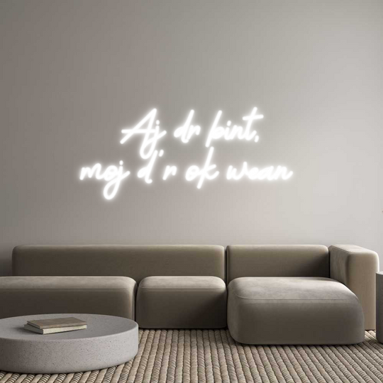 Custom Neon: Aj dr bint,
...