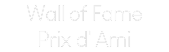 Custom Neon: Wall of Fame
...