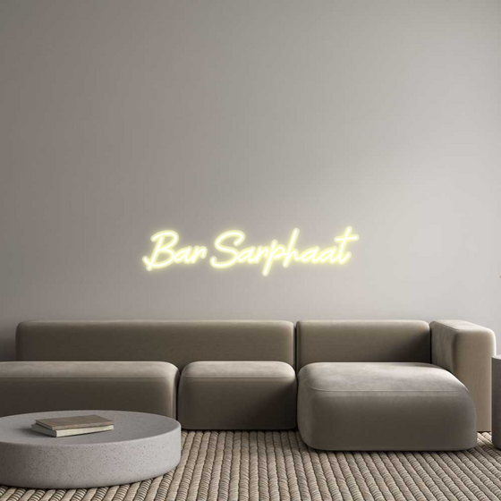 Custom Neon: Bar Sarphaat