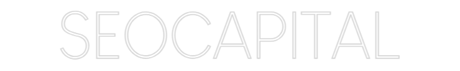 Custom Neon: SEOCAPITAL