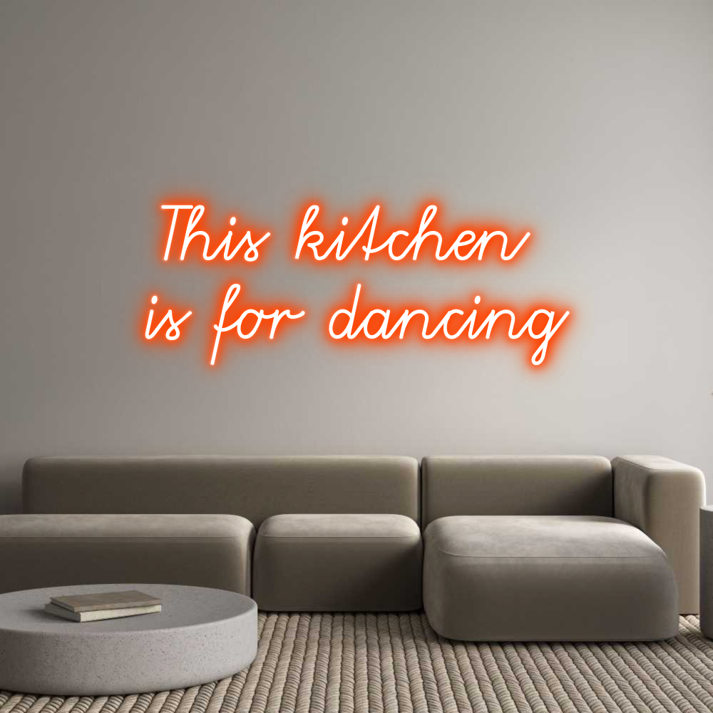 Custom Neon: This kitchen ...