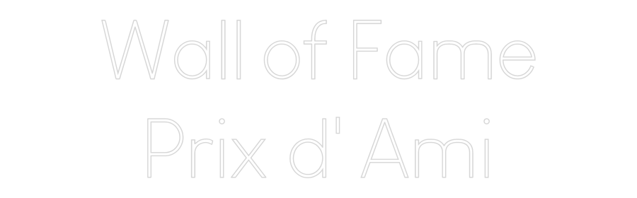 Custom Neon: Wall of Fame
...