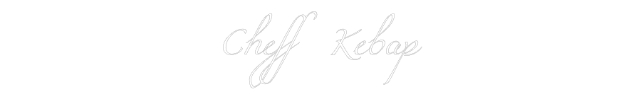 Custom Neon: Cheff Kebap