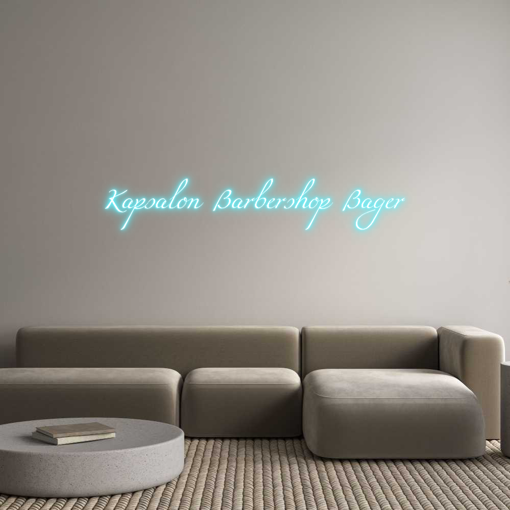 Custom Neon: Kapsalon Barb...
