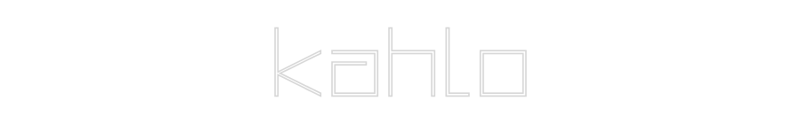 Custom Neon: Kahlo