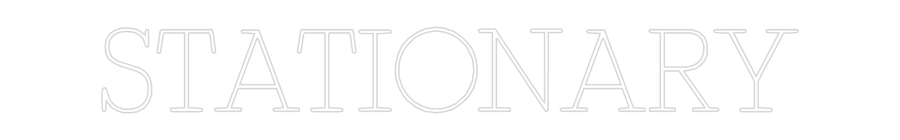 Custom Neon: STATIONARY