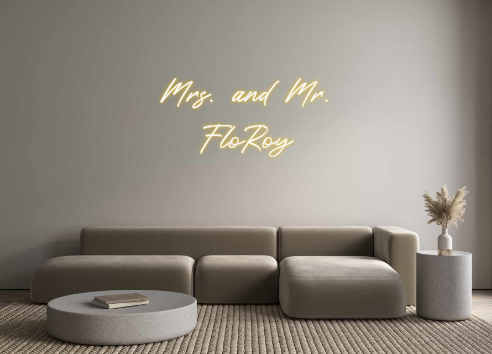 Custom Neon: Mrs. and mr.
...
