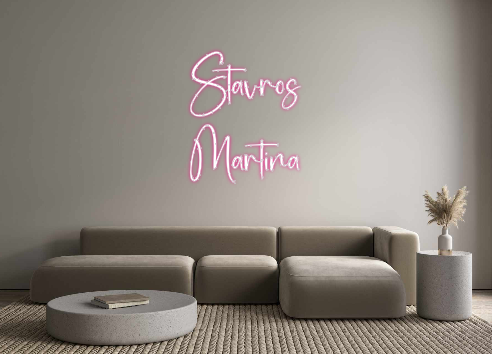 Custom Neon: Stavros
...