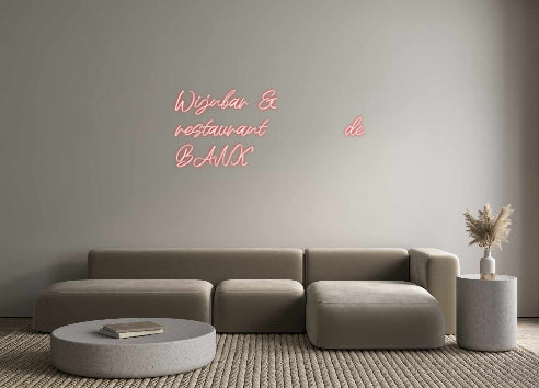 Custom Neon: Wine Bar &
 re...