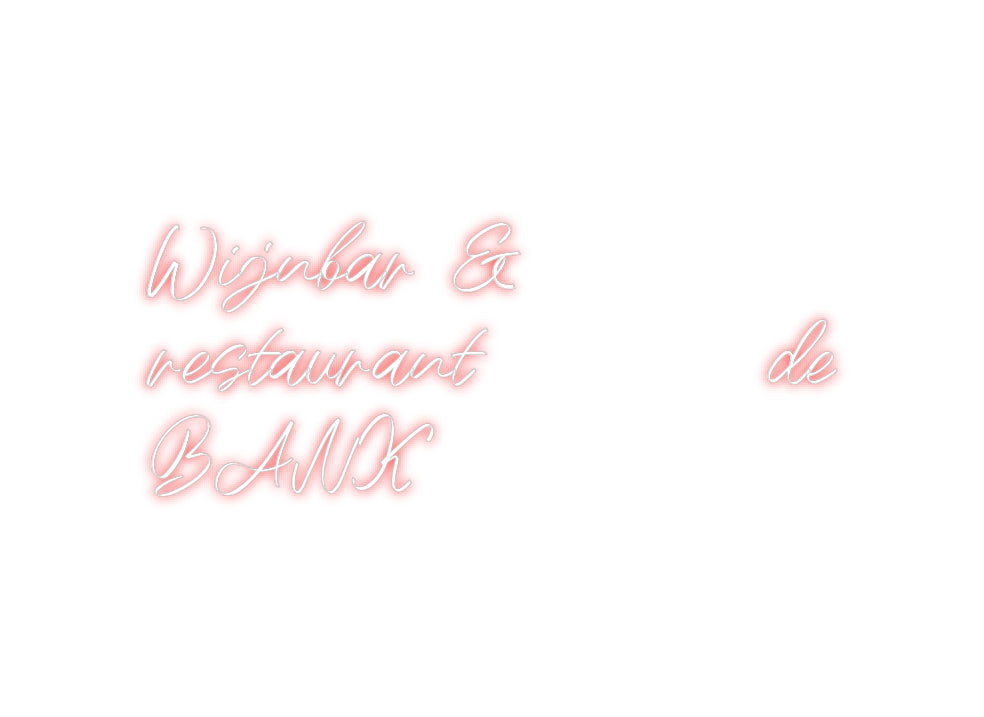 Custom Neon: Wine Bar &
 re...