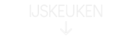 Custom Neon: IJSKEUKEN
