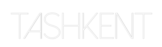 Custom Neon: TASHKENT