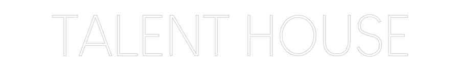 Custom Neon: TALENT HOUSE