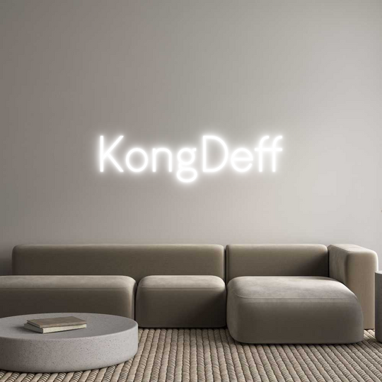 Custom Neon: KongDeff