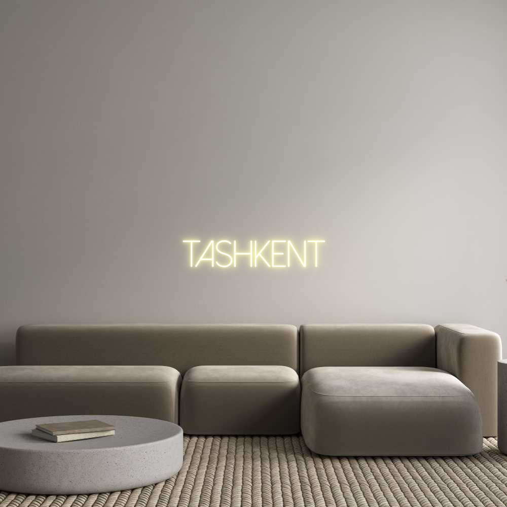 Custom Neon: TASHKENT