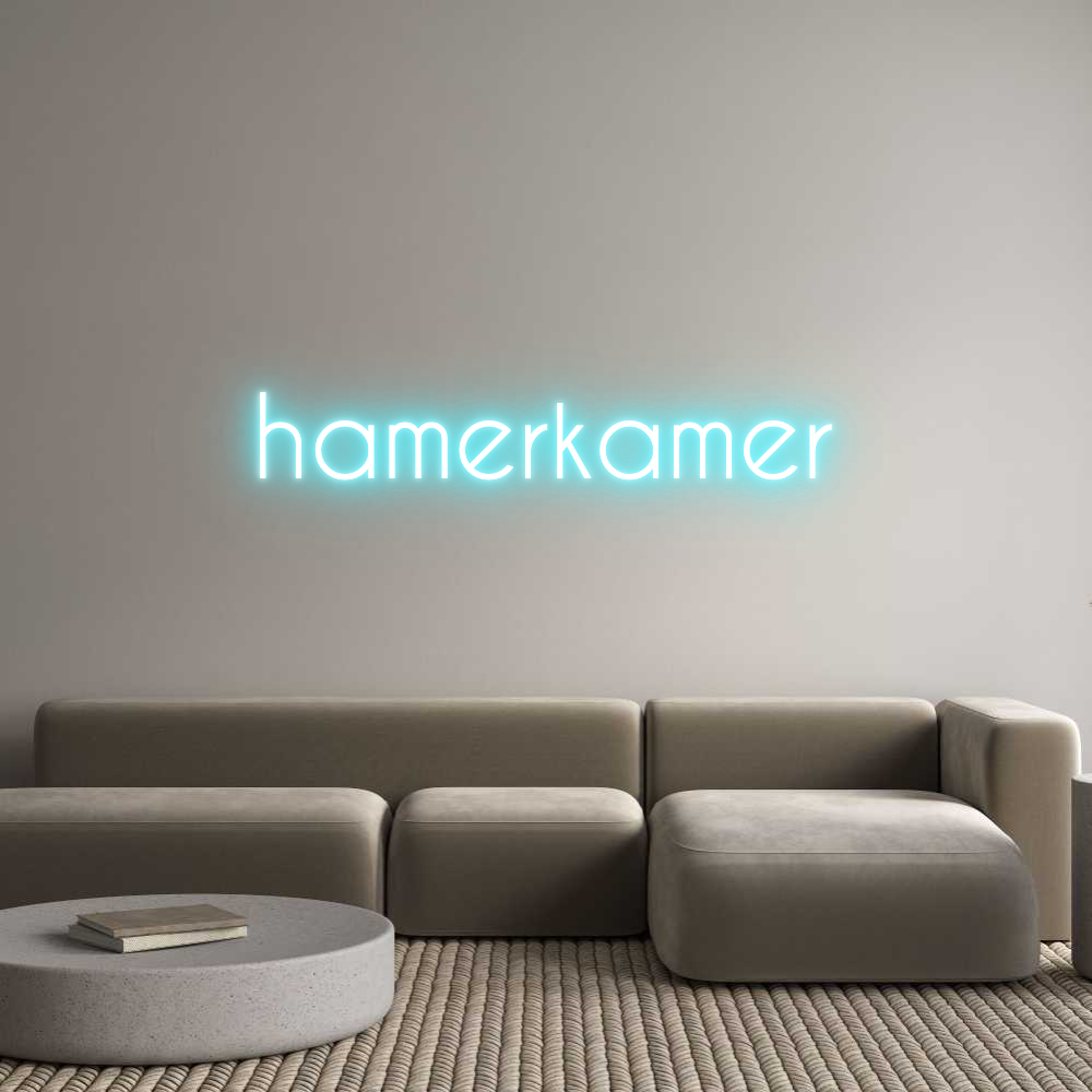 Custom Neon: hamerkamer