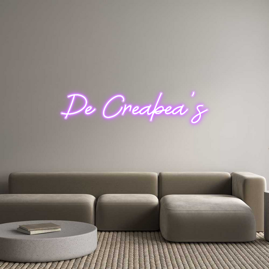 Custom Neon: De Creabea’s