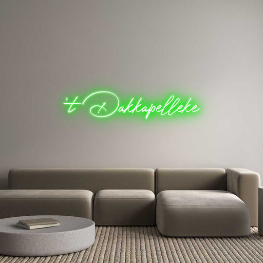 Custom Neon: 't Dakkapelleke