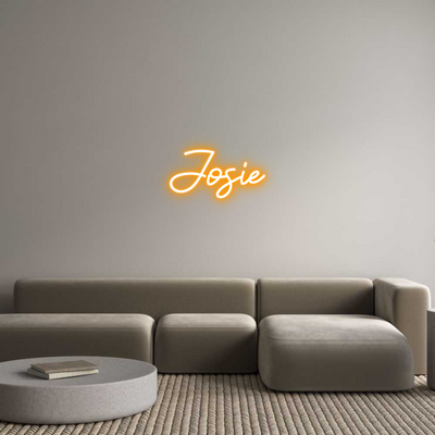 Custom Neon: Josie