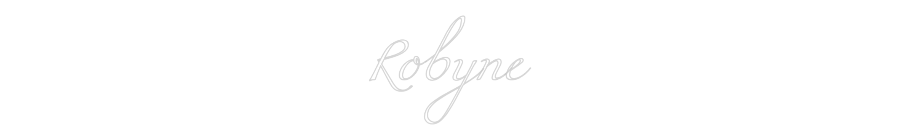 Custom Neon: Robyne