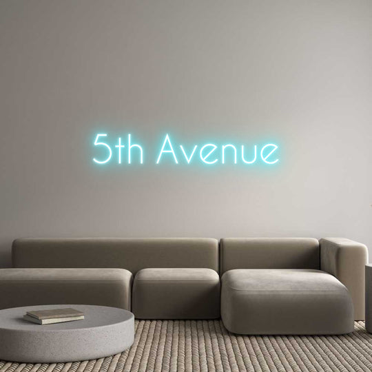 Custom Neon: 5th Avenue