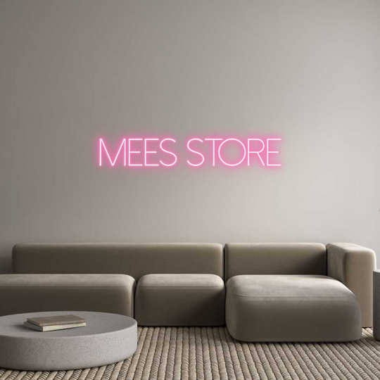 Custom Neon: MEES STORE