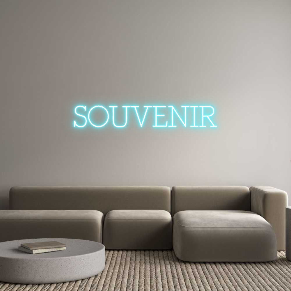 Custom Neon: SOUVENIR