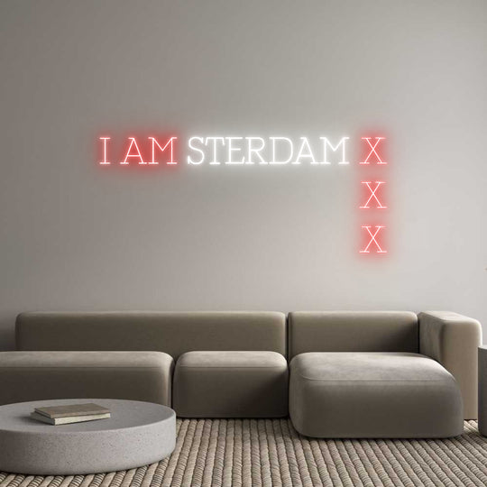 Custom Neon: I AM STERDAM ...