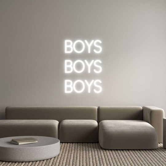 Custom Neon: BOYS
BOYS
B...