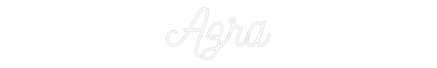 Custom Neon: Azra