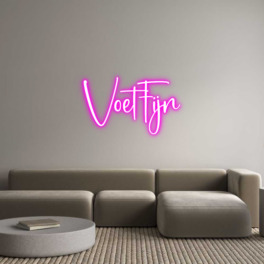 Custom Neon: VoetFijn