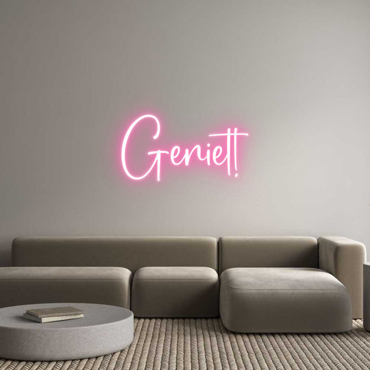 Custom Neon: Geniet!