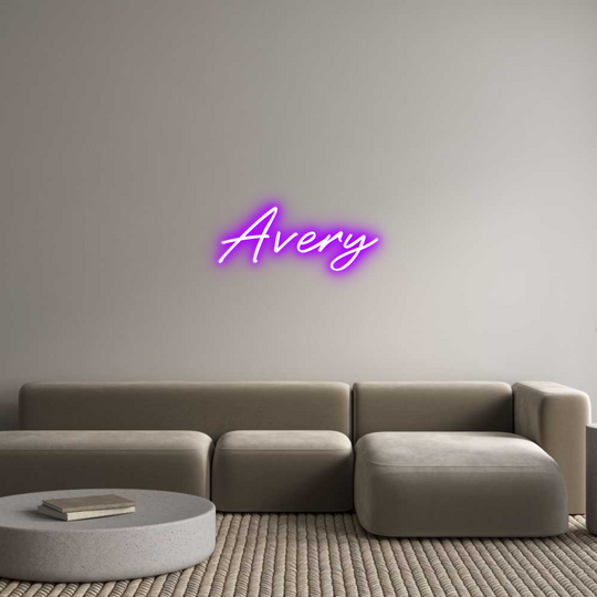 Custom Neon: Avery