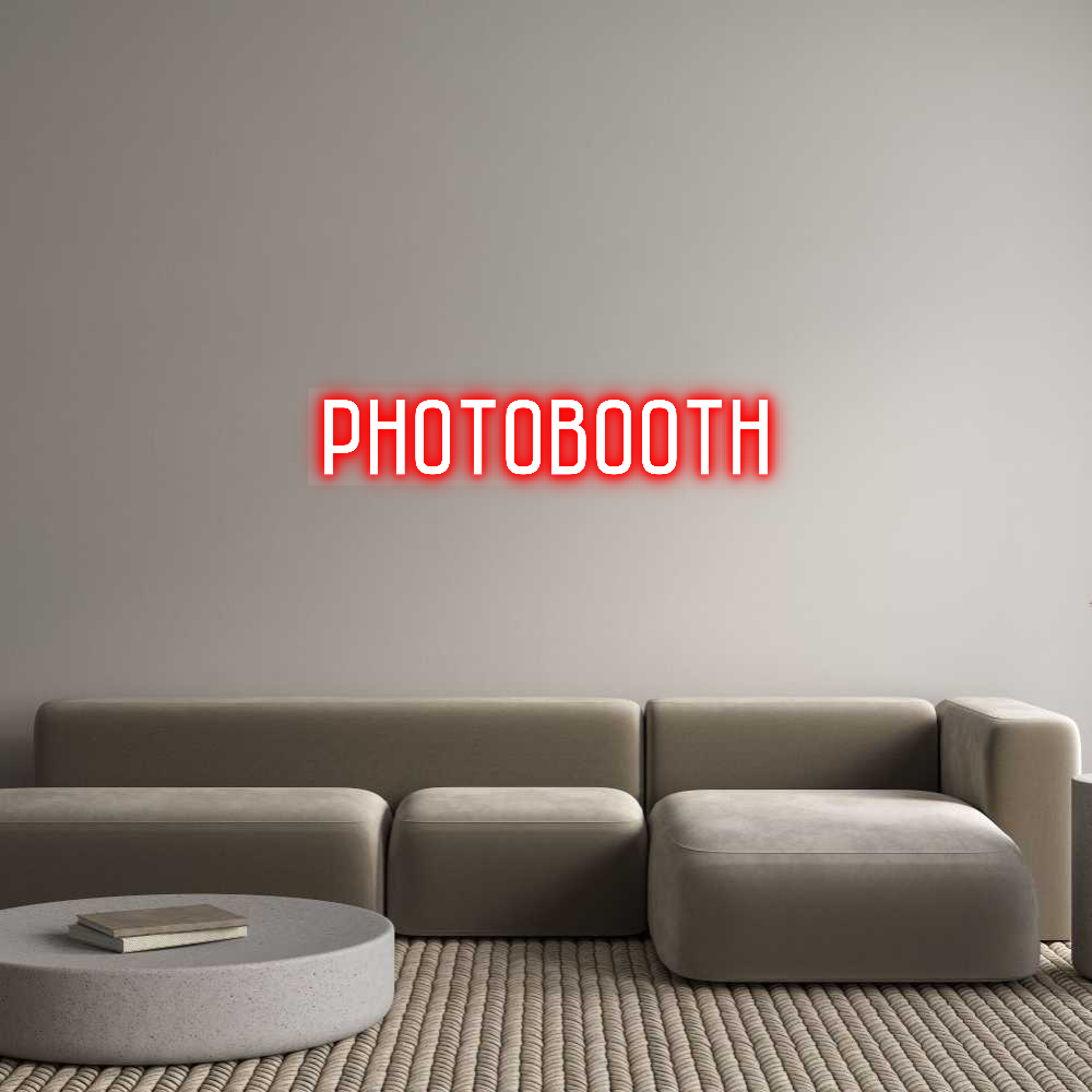 Custom Neon: PHOTOBOOTH