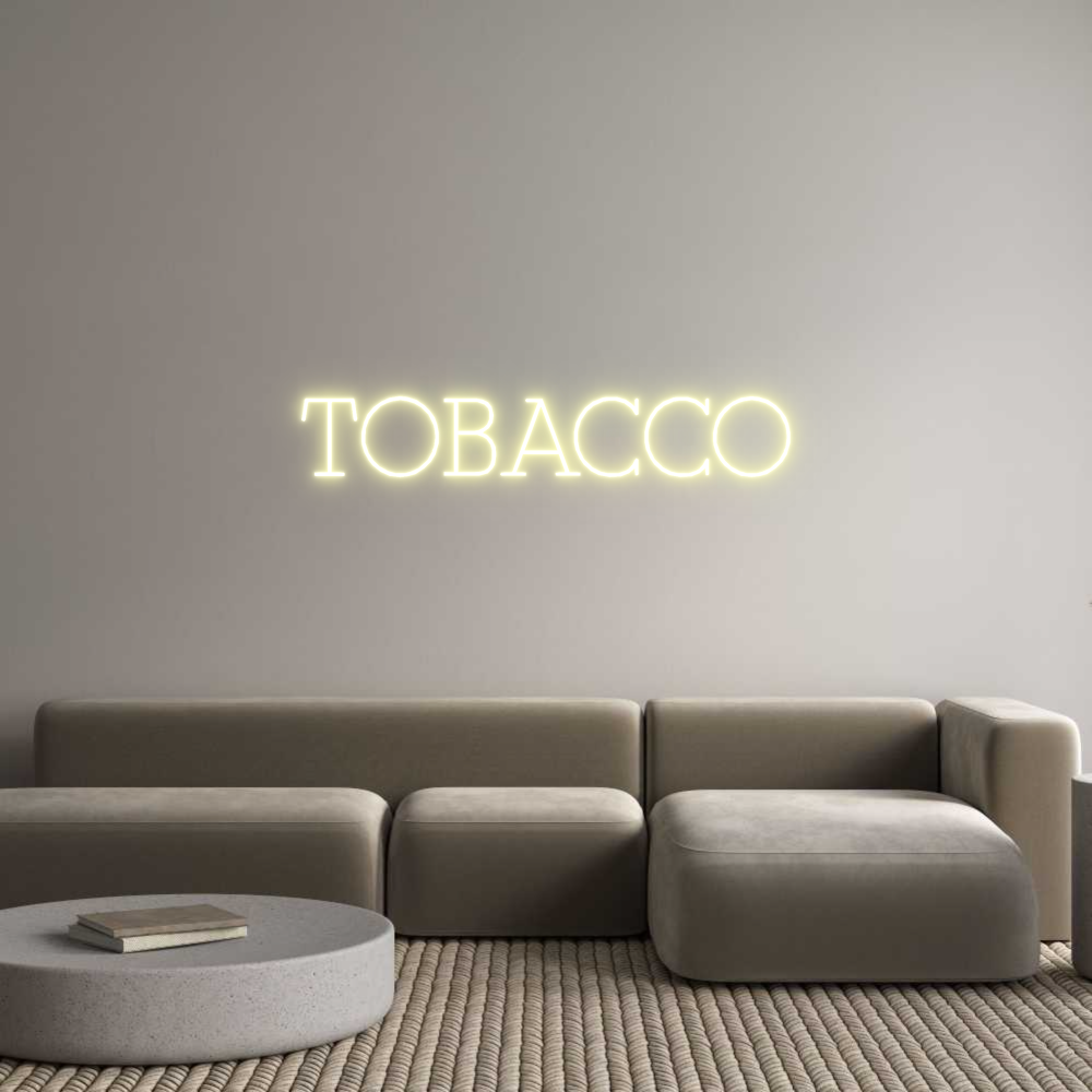 Custom Neon: TOBACCO