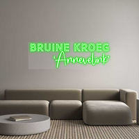 Custom Neon: Bruine kroeg
...