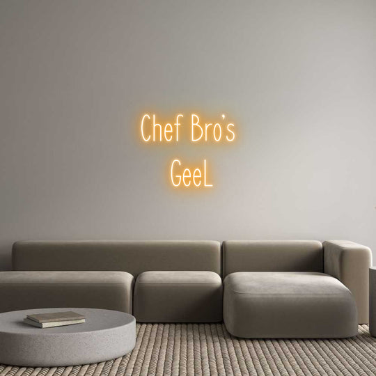 Custom Neon: Chef Bro’s
 ...