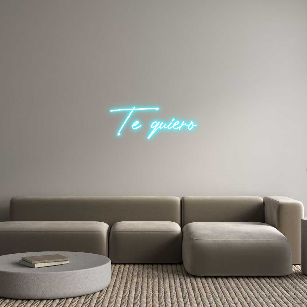 Custom Neon: Te quiero