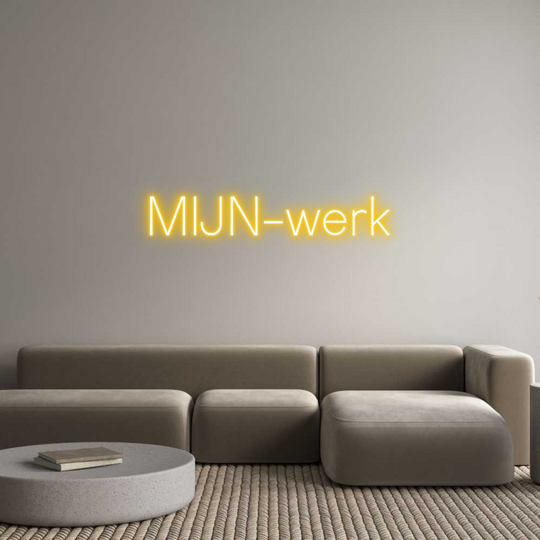 Custom Neon: MIJN-werk