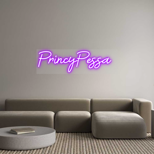 Custom Neon: PrincyPessa