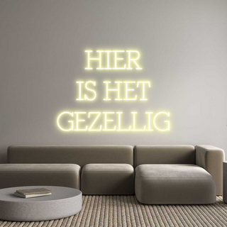 Custom Neon: HIER IS HET GEZ...