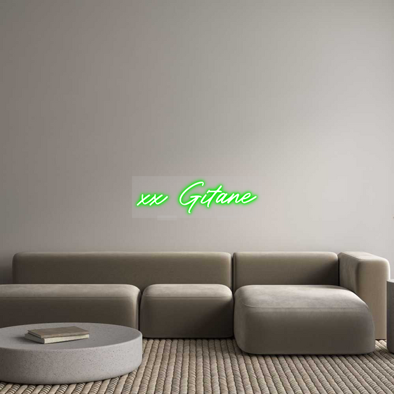 Custom Neon: xx Gitane