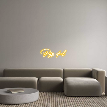 Custom Neon: Pijp drol