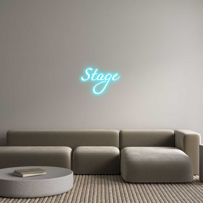 Custom Neon: Stage