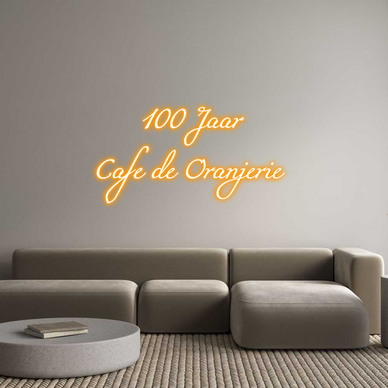 Custom Neon: 100 Jaar Cafe d...