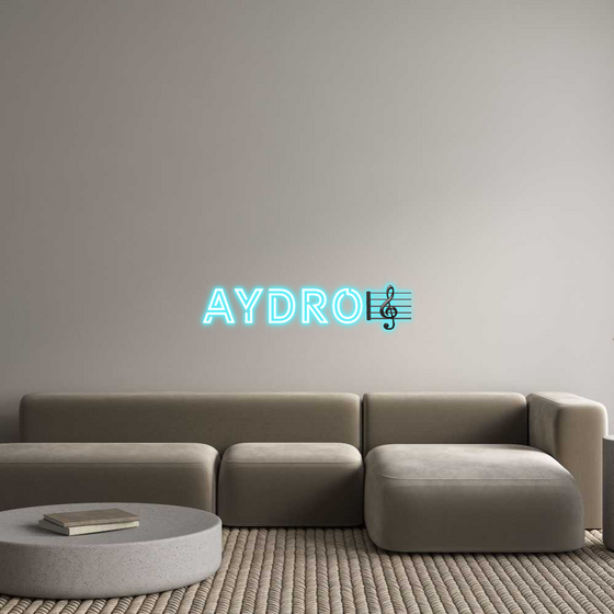 Custom Sign: AYDRO🎼
