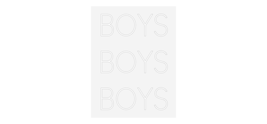 Custom Neon: BOYS
BOYS
B...