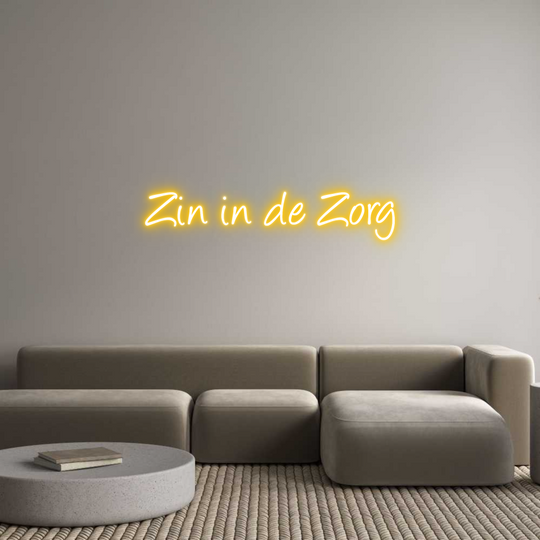 Custom Neon: Zin in de Zorg